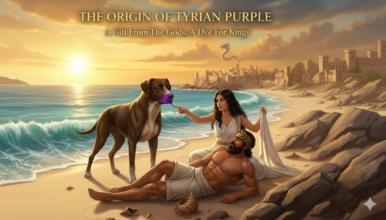 The Legend of Tyrian Purple: The Dye of Kings, Gods & Secrets