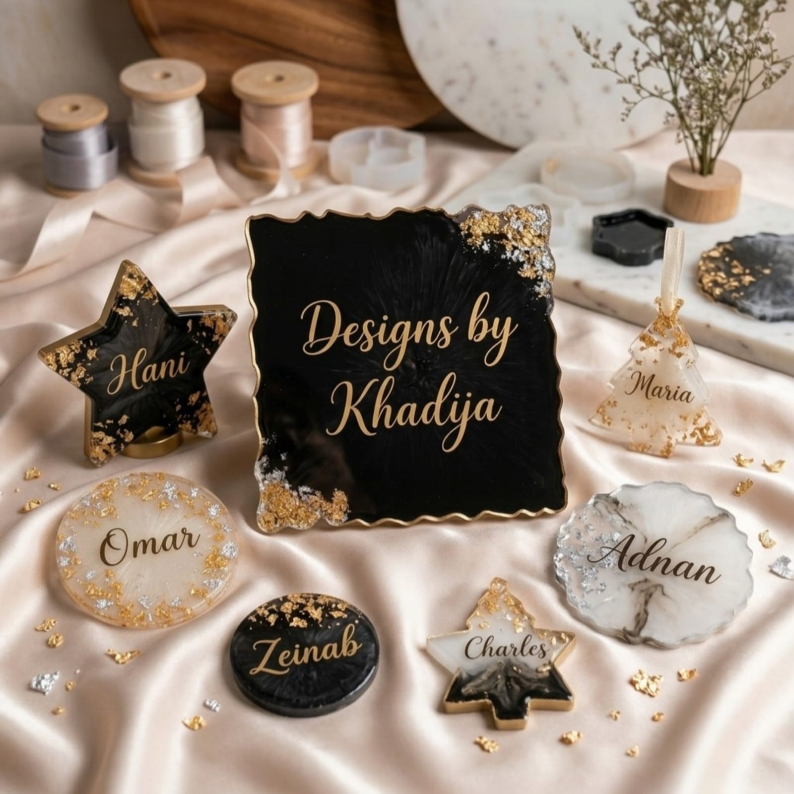 Designs by Khadija - Resin