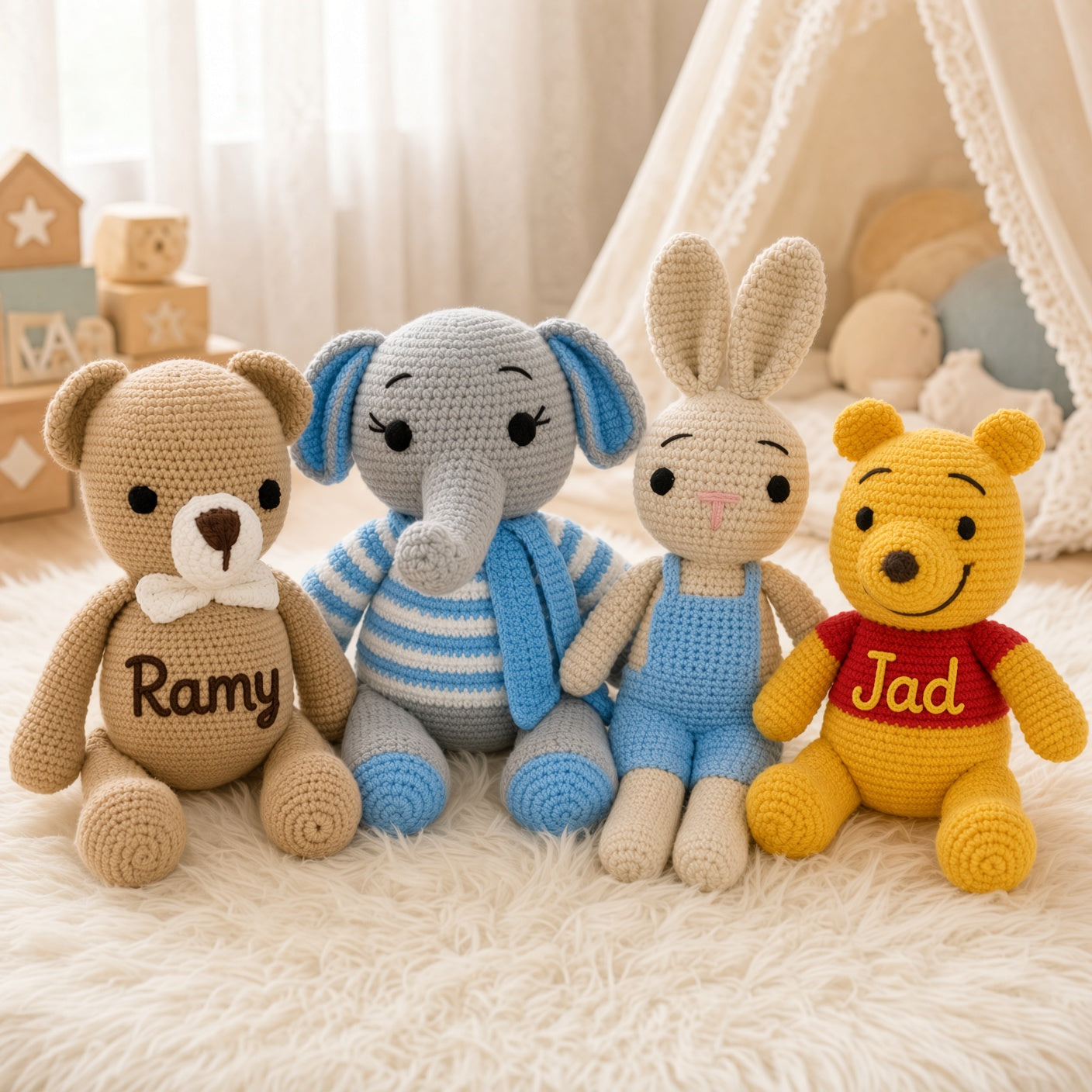 Classy Handmade Touch - Crochet Characters