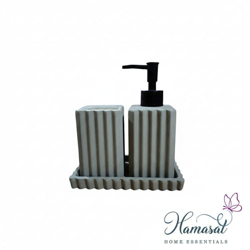 Bathroom Set Accessories – Tray Style (3Pcs)