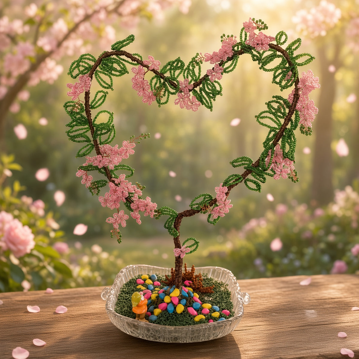 Beaded Sakura Tree - by Rawnak by Fatima