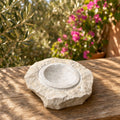 Carved Raw-Rim plate - by Bedrock Atelier