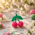 Fruit & Pepper Crochet Keychain - by Activités Artistiques