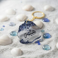 Cloud Resin Keychain - by HoA (5.5x4cm)