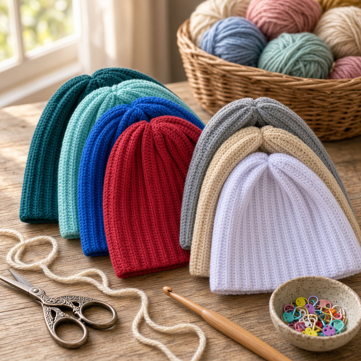 Crochet Beanie - by Lunari