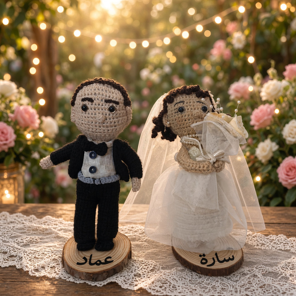 Crochet Couple Dolls - by Activités Artistiques