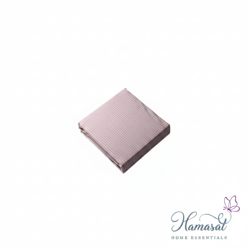 Summer Single  Fitted Sheet – Fine Striped