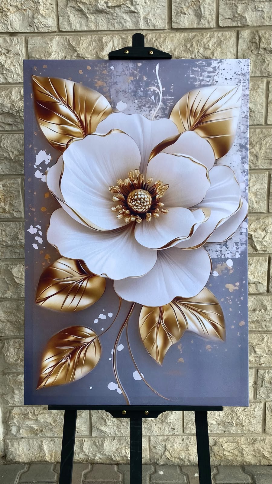 Velvet Wall Art with UV Printing (65× 100 cm) – by Details
