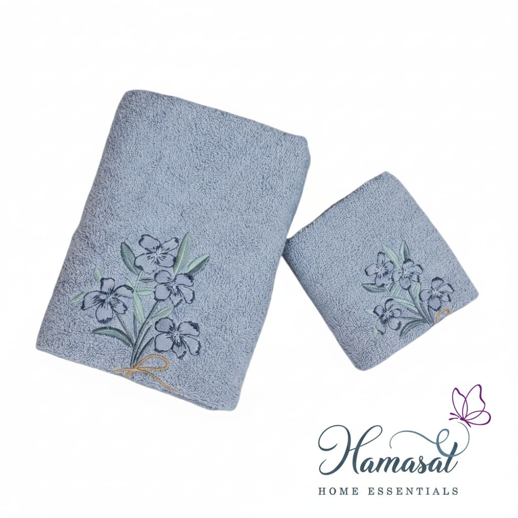 Fine Thread Duo Towels-Jasmine