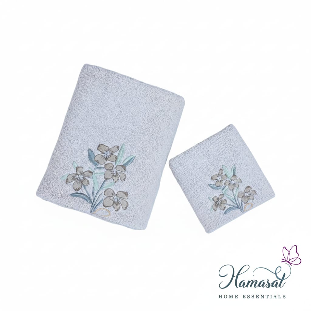 Fine Thread Duo Towels-Jasmine