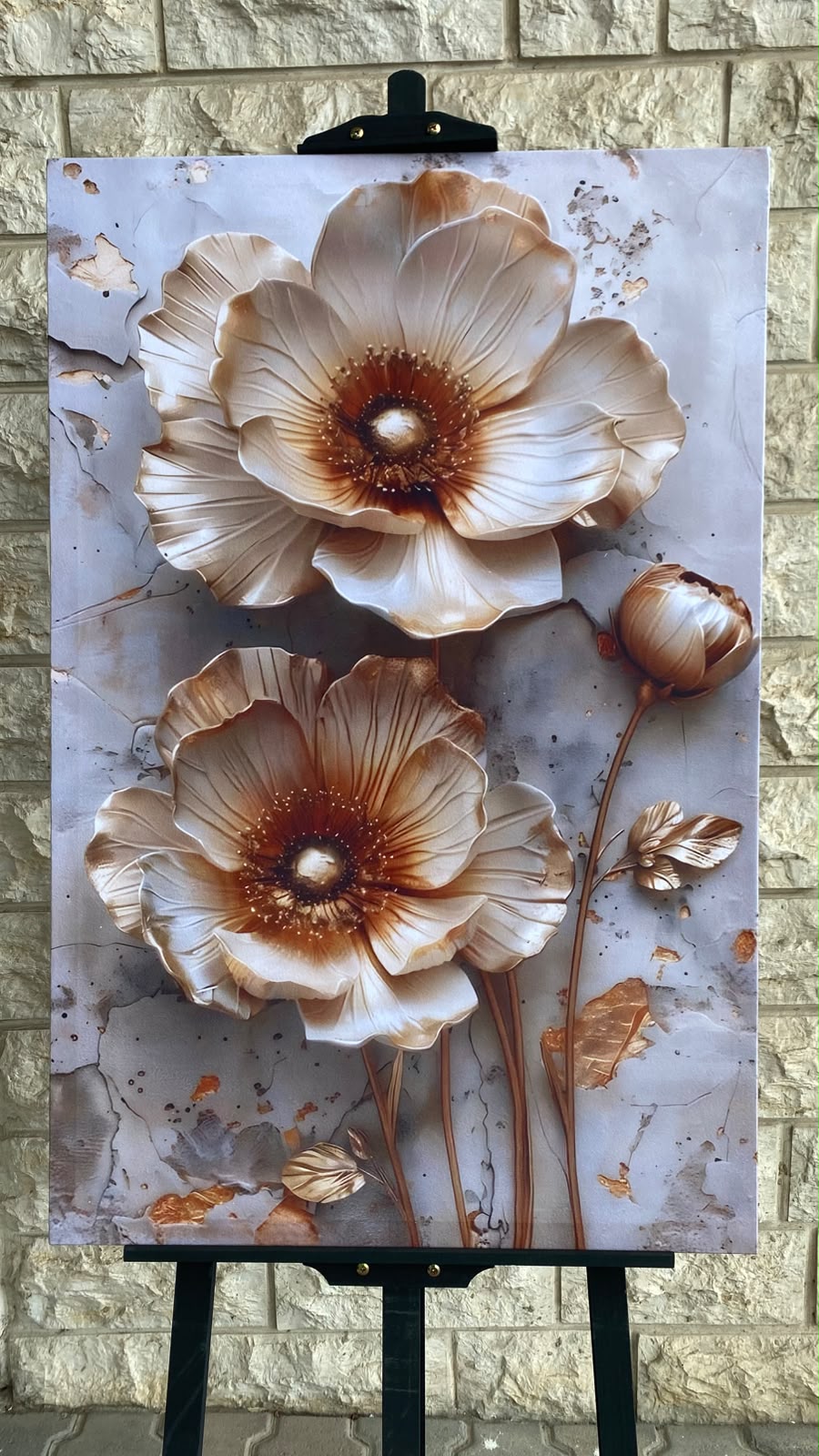 Velvet Wall Art with UV Printing (65× 100 cm) – by Details