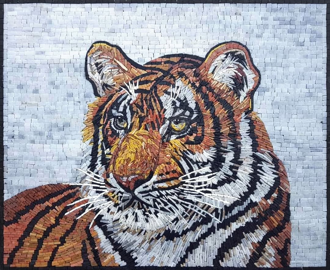 Mosaic Horizontal Art Piece-byMAO