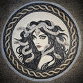 Mosaic Round Art Piece-byMAO