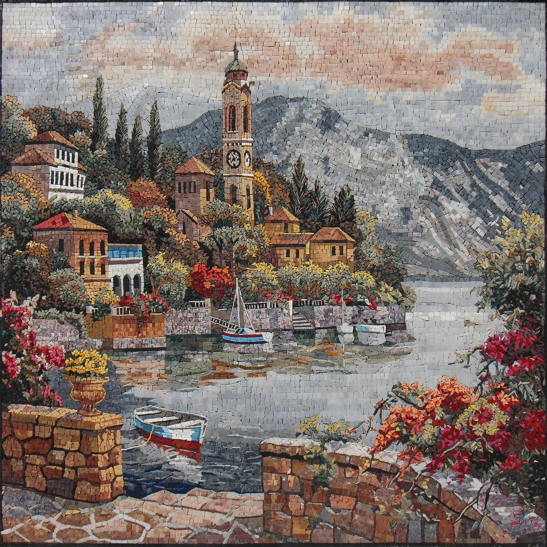 Mosaic Square Art Piece – by MAO