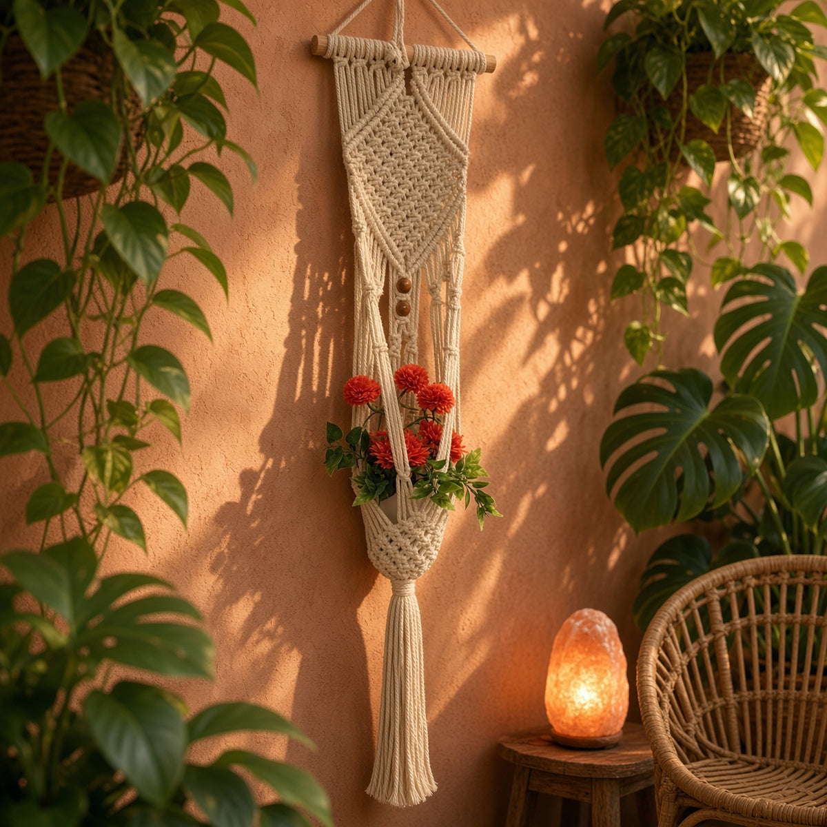 Macramé Plant Hanger - by Art of Thread
