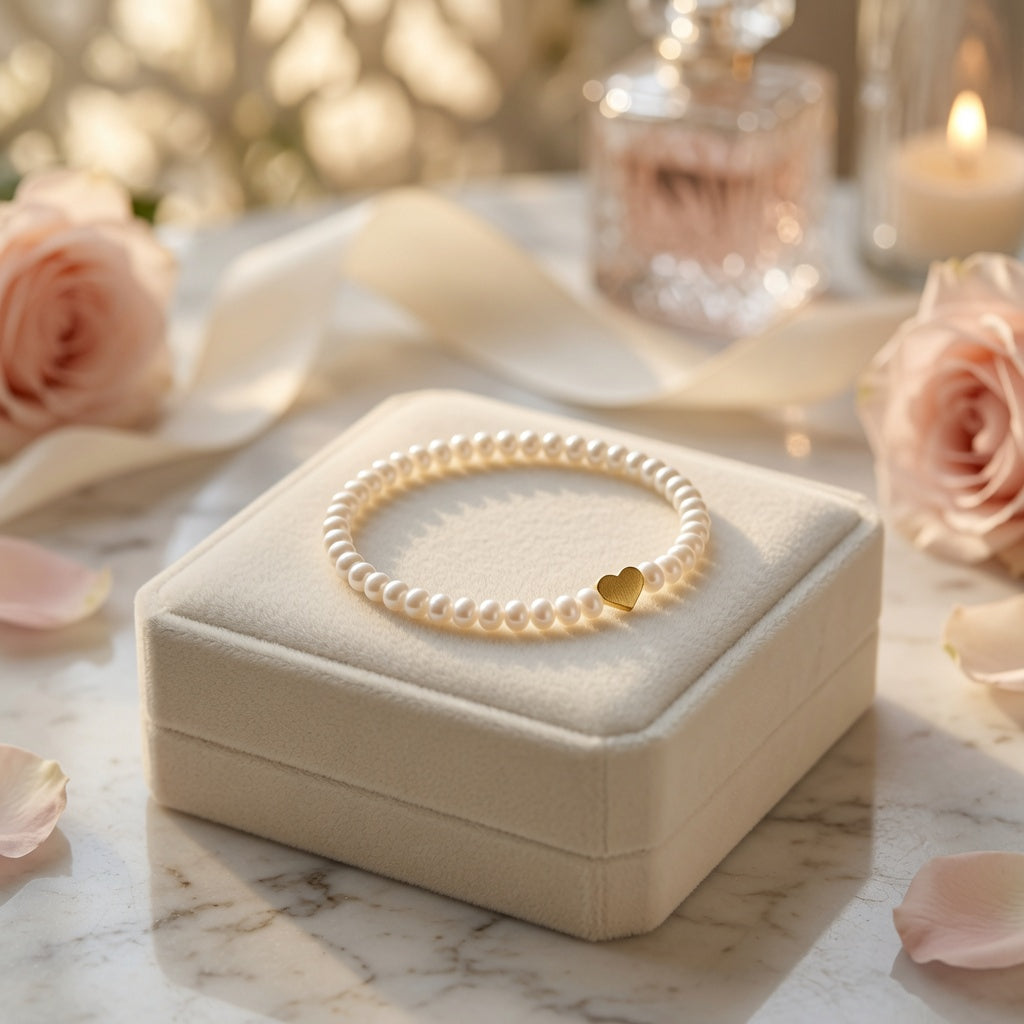 Pearl Beaded Bracelet-by Rash