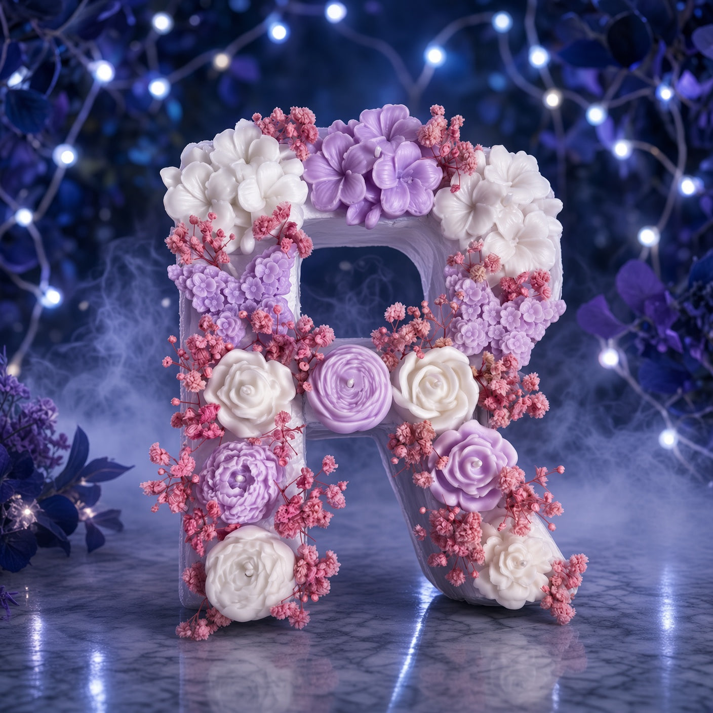 Personalized Letter with Scented Candles - by Candles by Ward