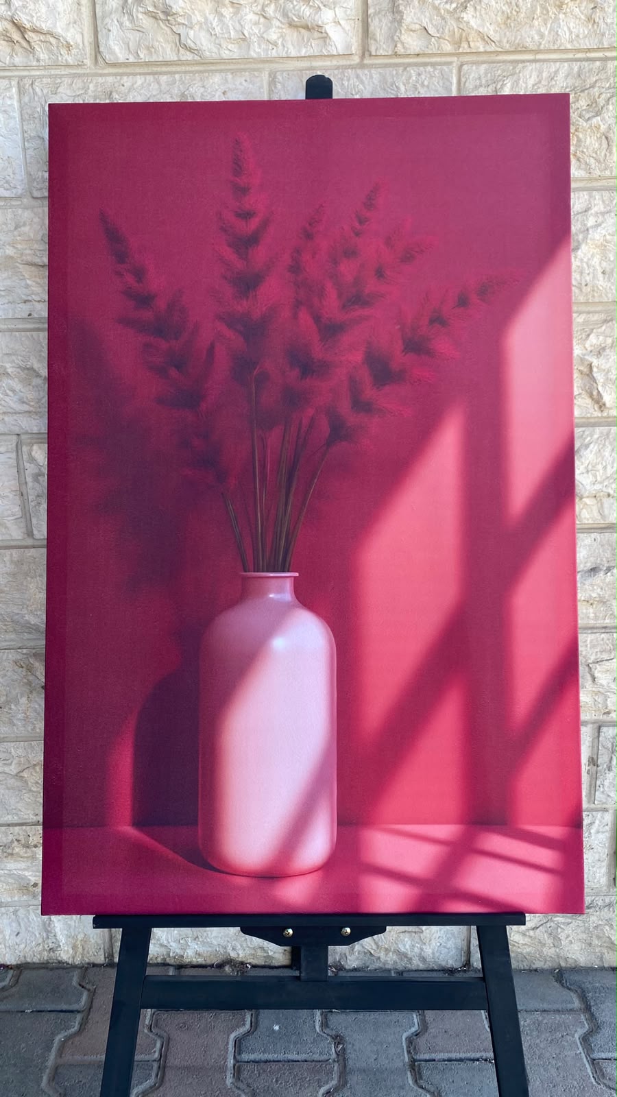Velvet Wall Art with UV Printing (65× 100 cm) – by Details