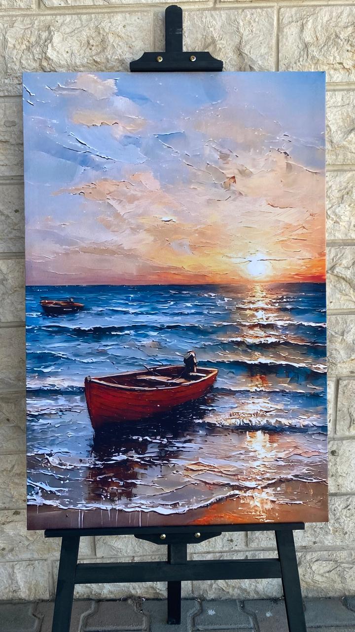 Velvet Wall Art with UV Printing (60 × 90 cm) – by Details