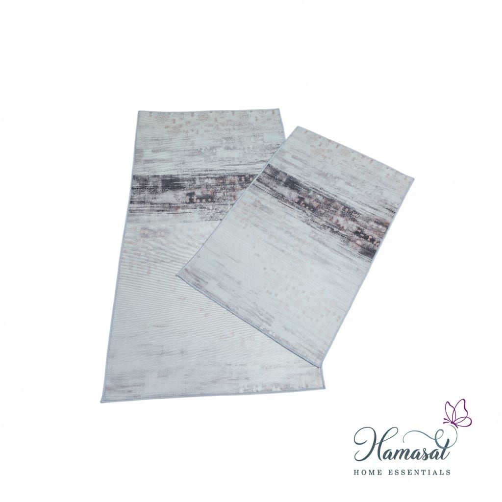 Printed Floor Mat Set – 2 Pieces