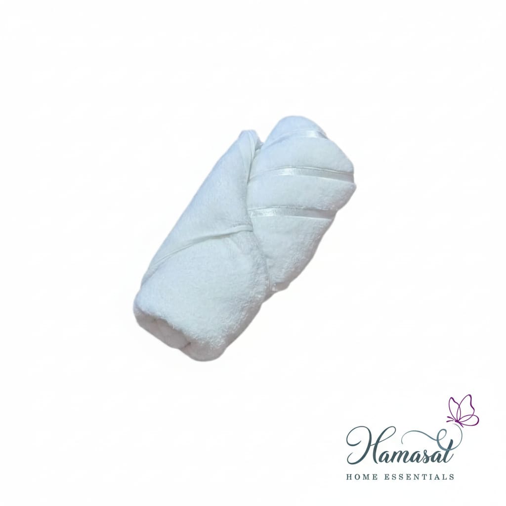 Ribbon Embroidered Towel (70x140)