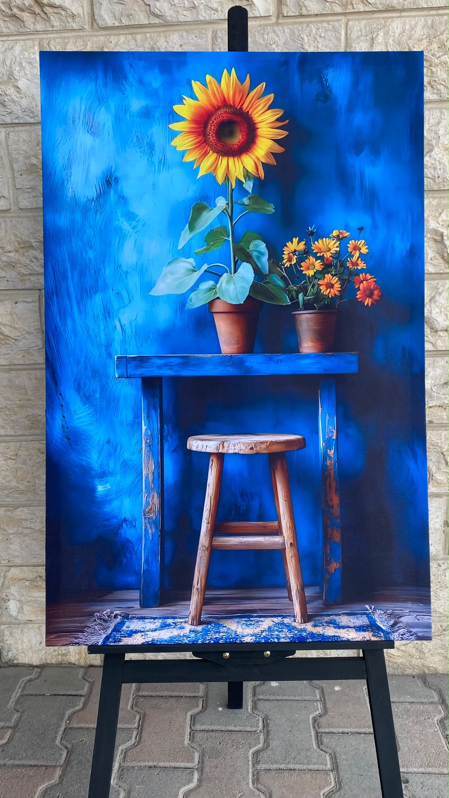 Velvet Wall Art with UV Printing (65× 100 cm) – by Details