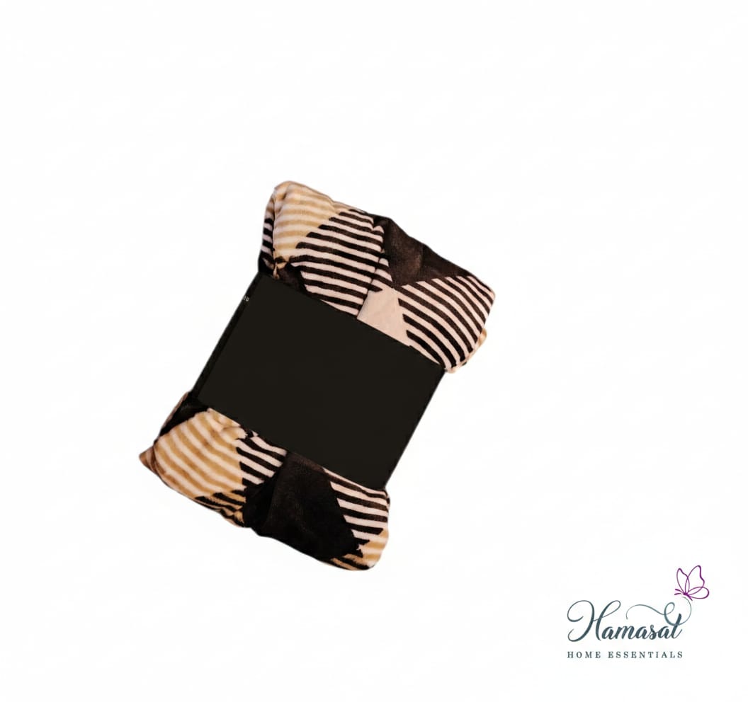 Printed Flannel Fleece Blanket (127×152cm)
