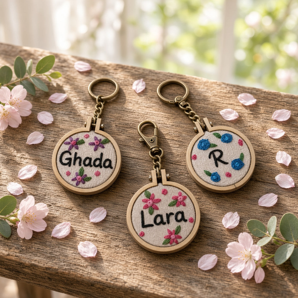 Mini Hoop Keychain - by Activités Artistiques