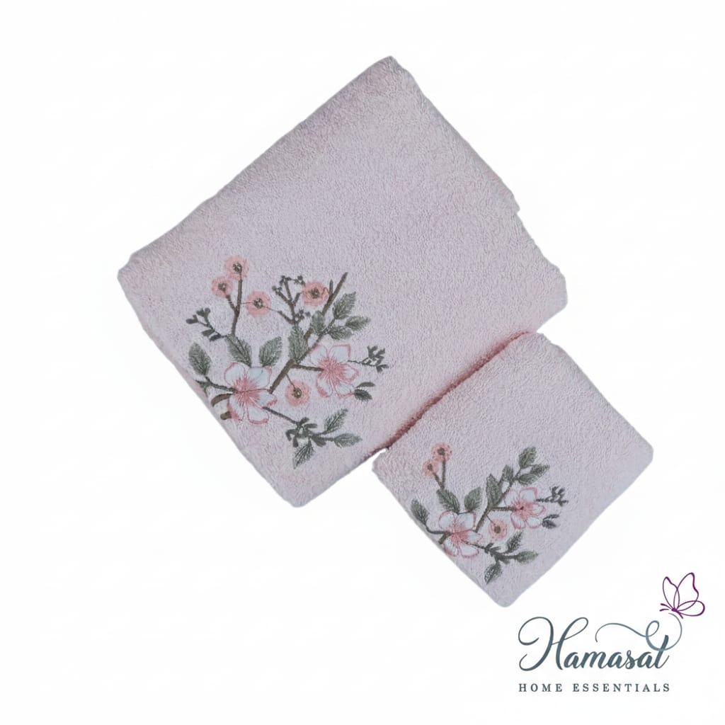 Fine Thread Color Duo Towels