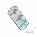 Floral Embroidery Basket - Towels
