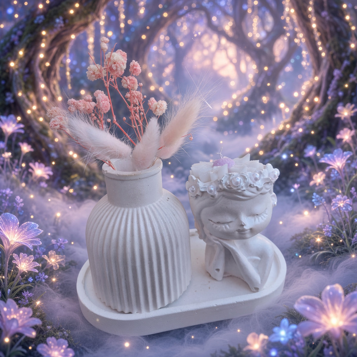 Vase & Figurine Set - by Elegant Embellishments