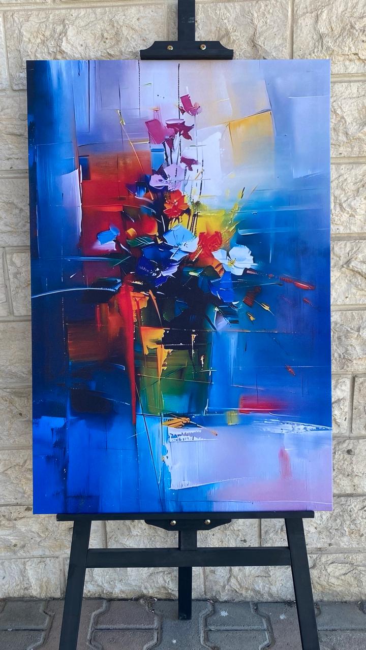 Velvet Wall Art with UV Printing (60 × 90 cm) – by Details