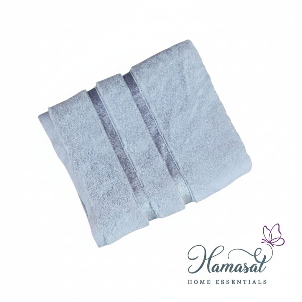 Embroidered Ribbon Towel (50x90cm)