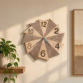 Geometric Wooden Wall Clock - by Maison du Bois