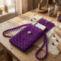 Plastic Beaded Phone Case - by Rasha