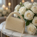 Pearl Beaded Bag - by Rasha