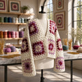Crochet Cardigan - by Lunari