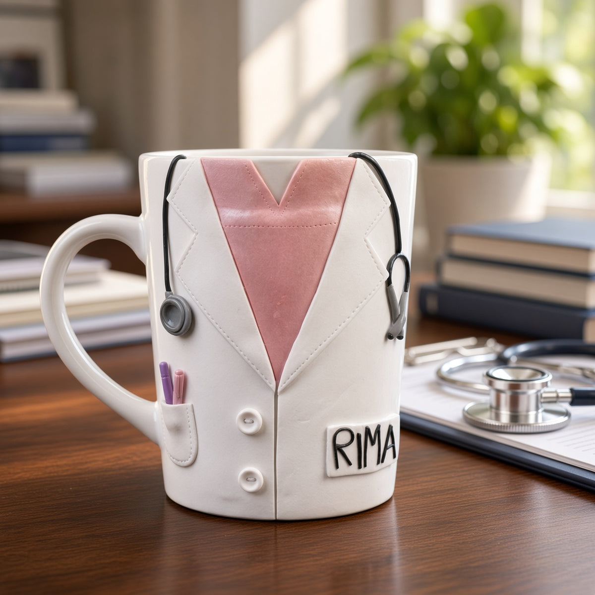 Custom Clay Mug - by Ceramica by Rabiha