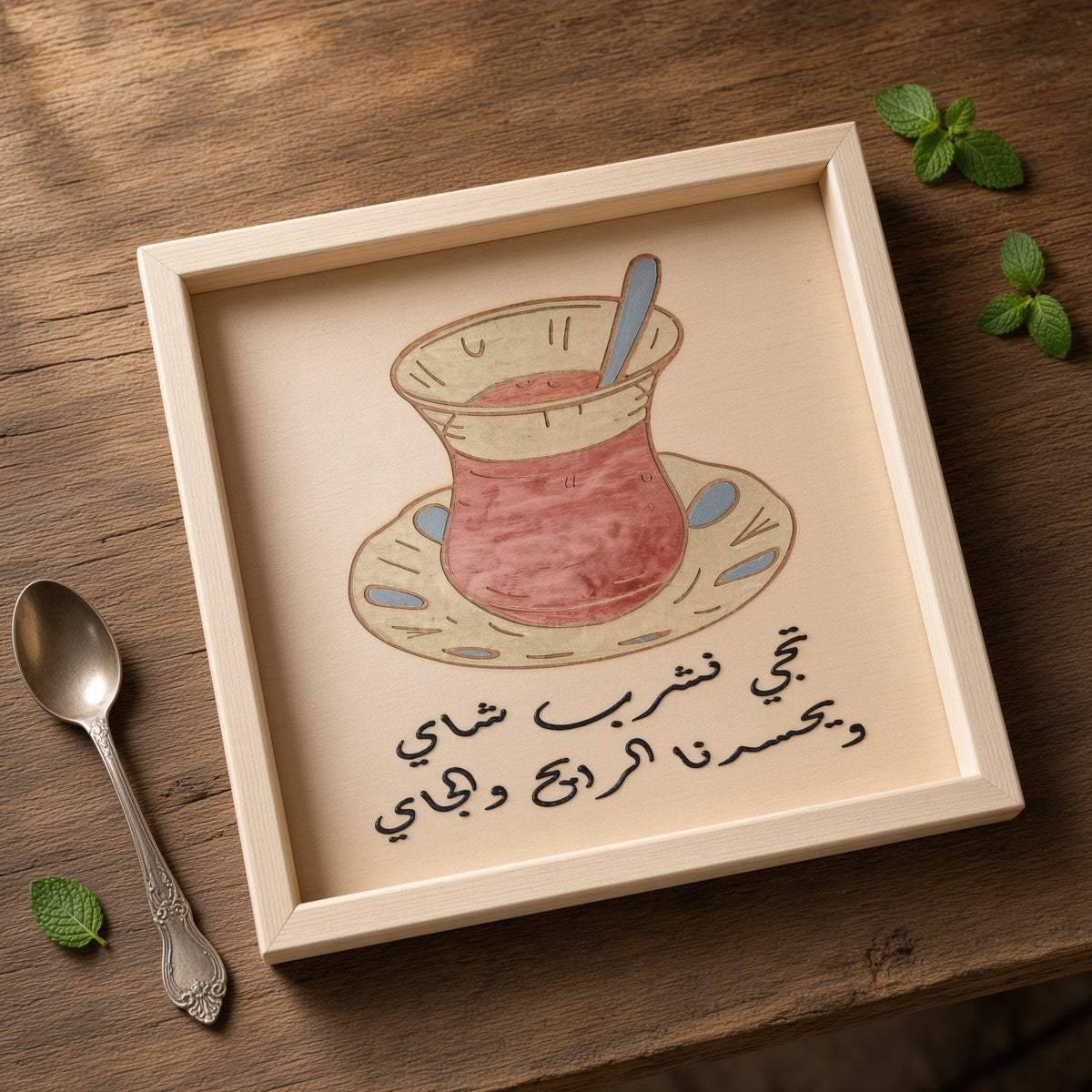 Cosy Tea Tray - by Maison du Bois