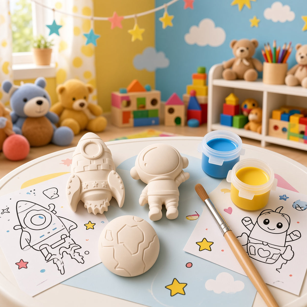 Gypsum Coloring Kit (3pcs) – by Cataleya