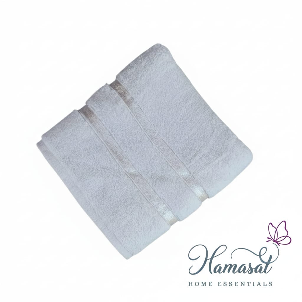 Embroidered Ribbon Towel (50x90cm)