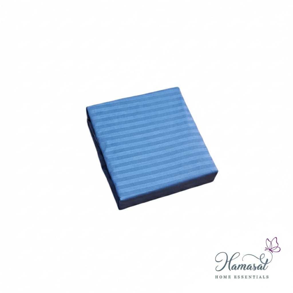 Summer Double Fitted Sheet – Striped