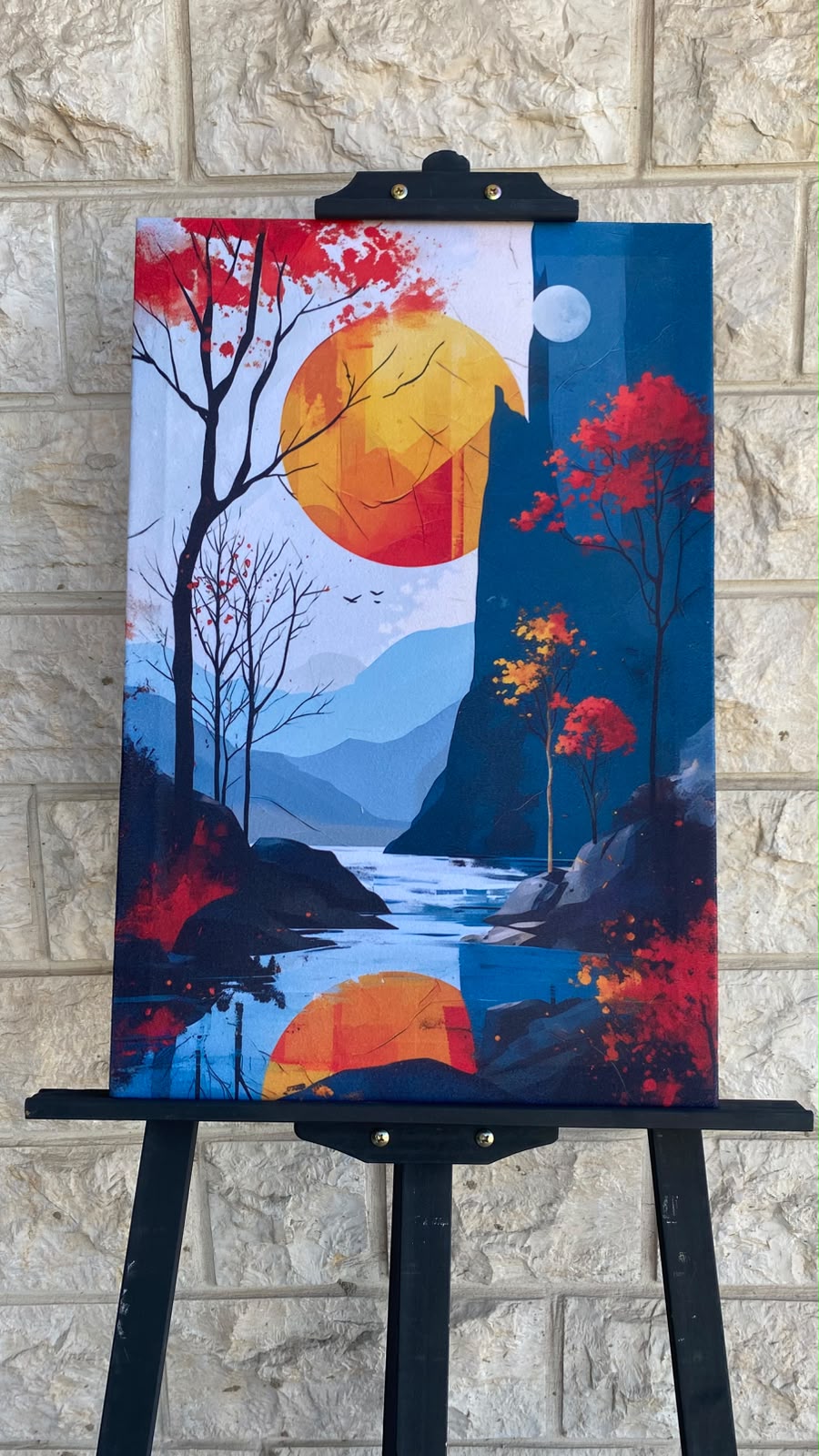 Velvet Wall Art with UV Printing (40 × 60 cm) – by Details