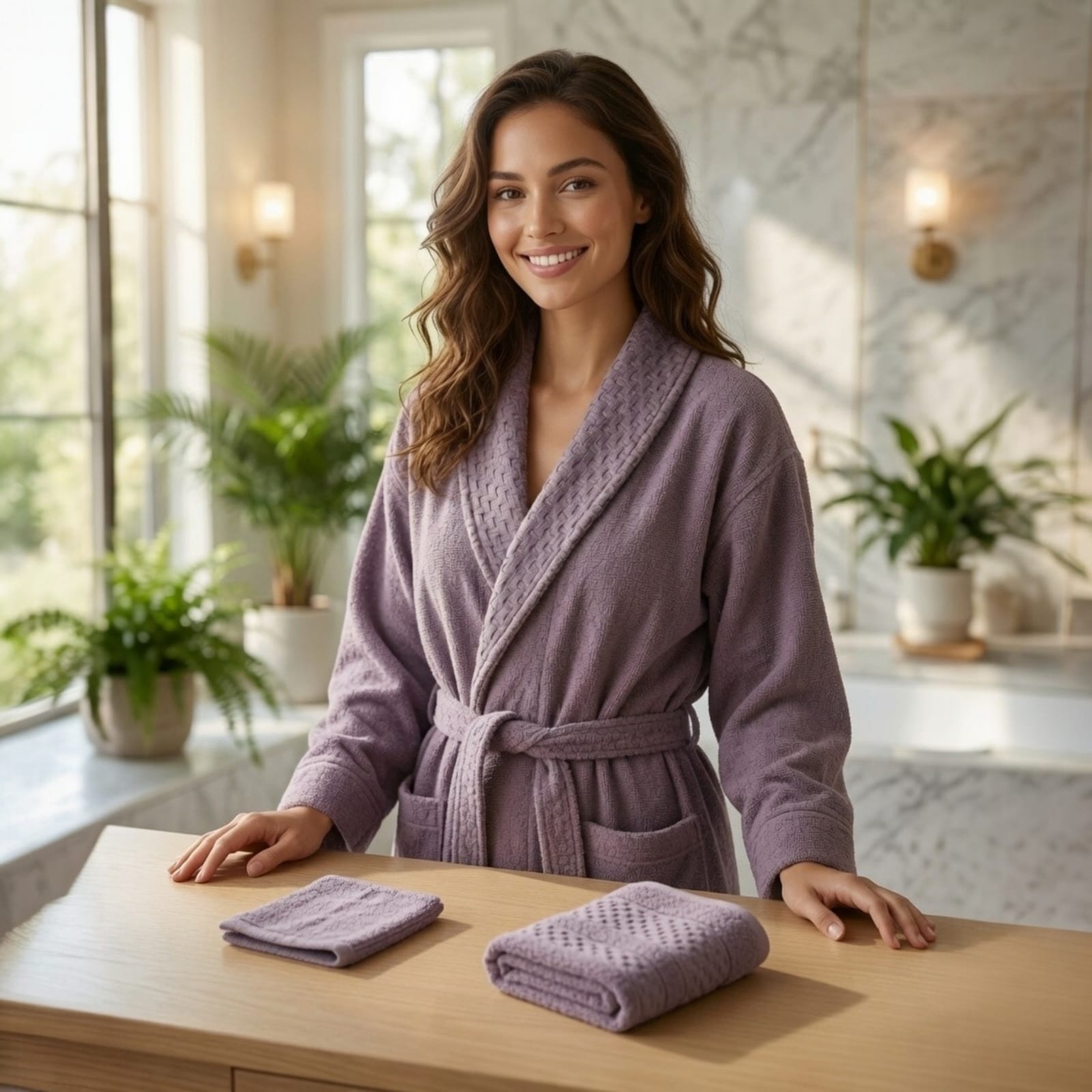 Adults Elegant Bathrobe