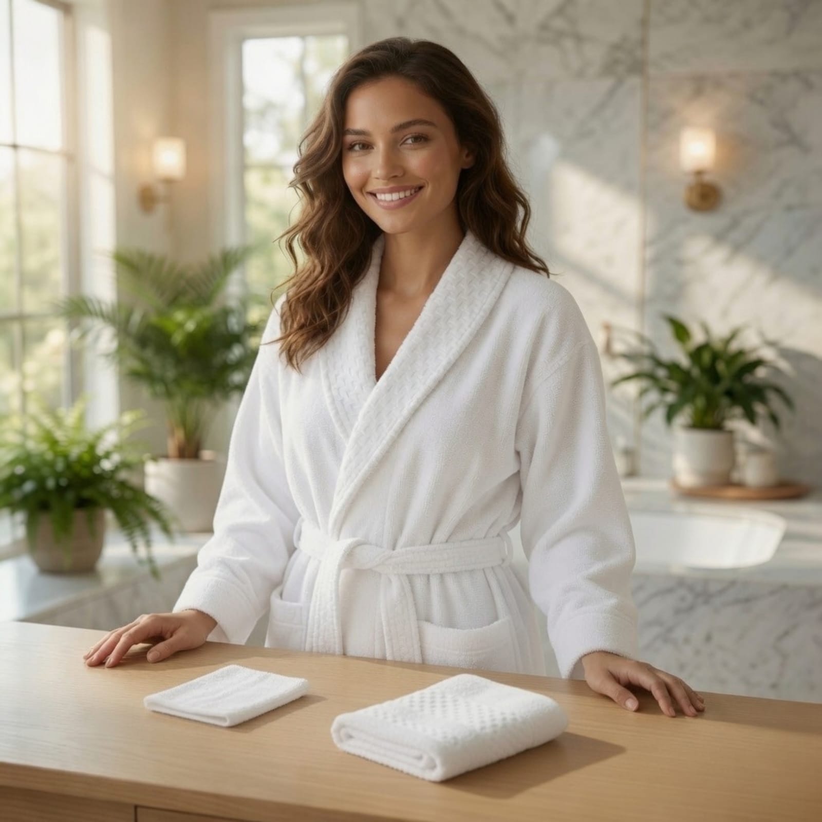 Adults Elegant Bathrobe