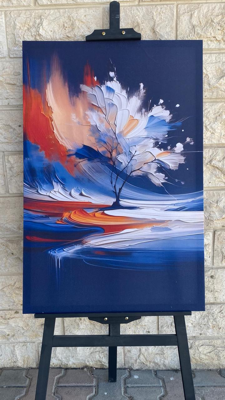 Velvet Wall Art with UV Printing (60 × 90 cm) – by Details